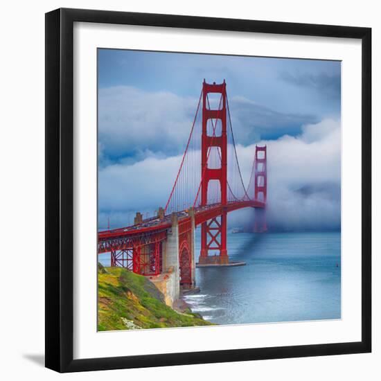 Golden Gate Bridge VII-Rita Crane-Framed Photo