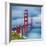 Golden Gate Bridge VII-Rita Crane-Framed Photo