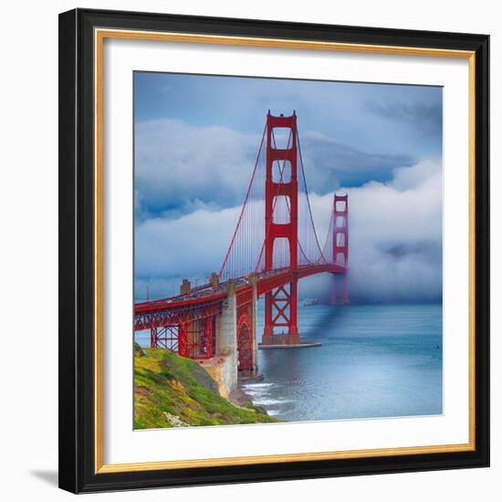 Golden Gate Bridge VII-Rita Crane-Framed Photo