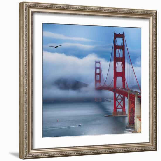 Golden Gate Bridge VIII-Rita Crane-Framed Photo