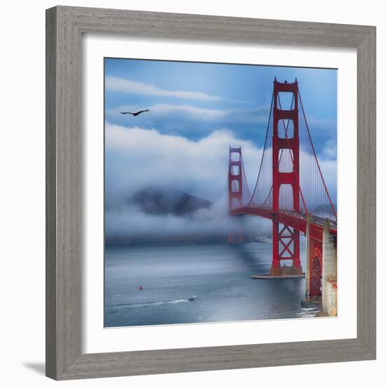 Golden Gate Bridge VIII-Rita Crane-Framed Photo