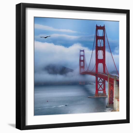 Golden Gate Bridge VIII-Rita Crane-Framed Photo