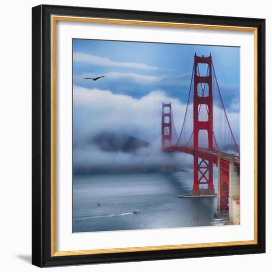 Golden Gate Bridge VIII-Rita Crane-Framed Photo