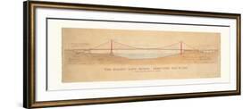 Golden Gate Bridge-Craig Holmes-Framed Art Print