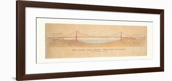 Golden Gate Bridge-Craig Holmes-Framed Art Print