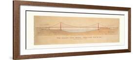 Golden Gate Bridge-Craig Holmes-Framed Art Print