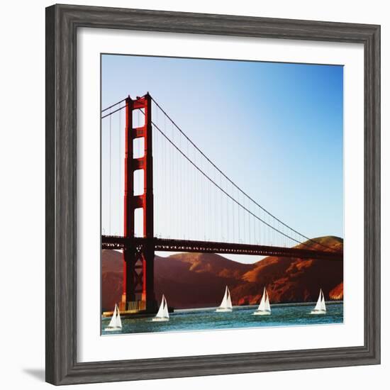 Golden Gate Bridge-JoSon-Framed Photographic Print