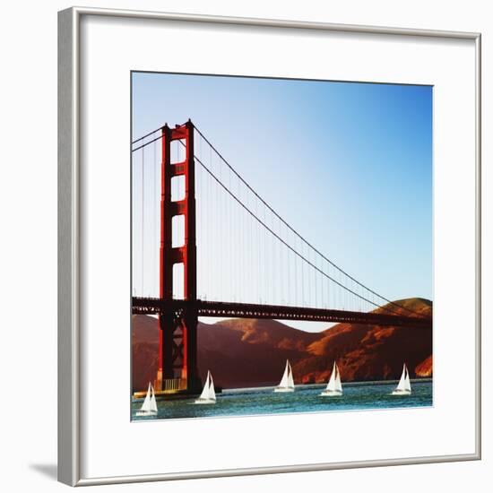 Golden Gate Bridge-JoSon-Framed Photographic Print