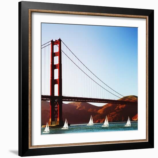 Golden Gate Bridge-JoSon-Framed Photographic Print