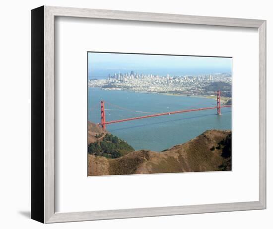 Golden Gate Bridge-Noah Berger-Framed Photographic Print