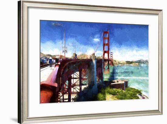 Golden Gate Bridge-Philippe Hugonnard-Framed Giclee Print