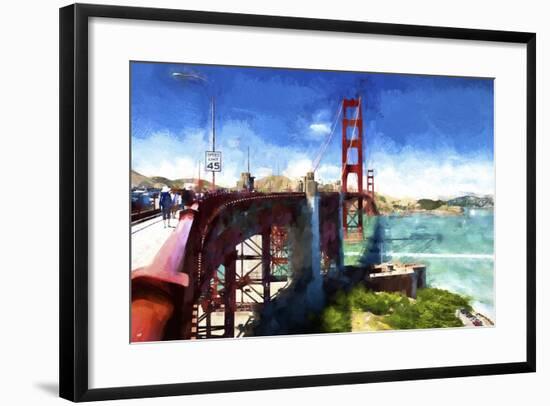 Golden Gate Bridge-Philippe Hugonnard-Framed Giclee Print