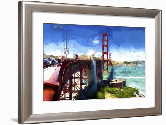 Golden Gate Bridge-Philippe Hugonnard-Framed Giclee Print