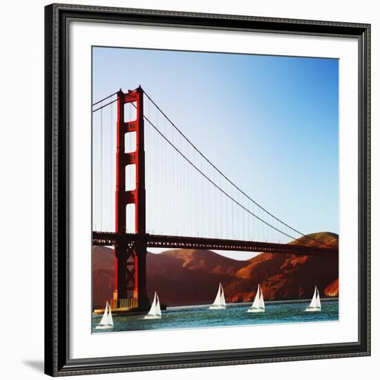 Golden Gate Bridge-JoSon-Framed Giclee Print