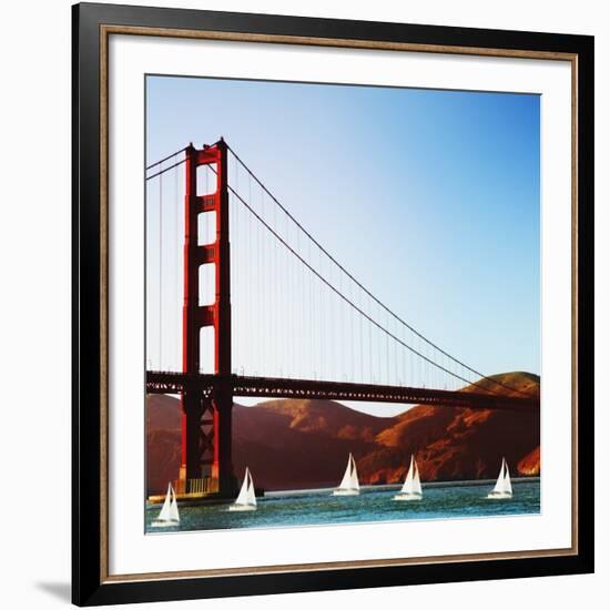 Golden Gate Bridge-JoSon-Framed Giclee Print