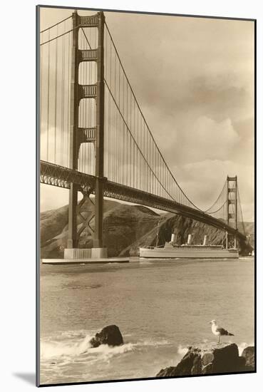 Golden Gate Bridge-null-Mounted Art Print