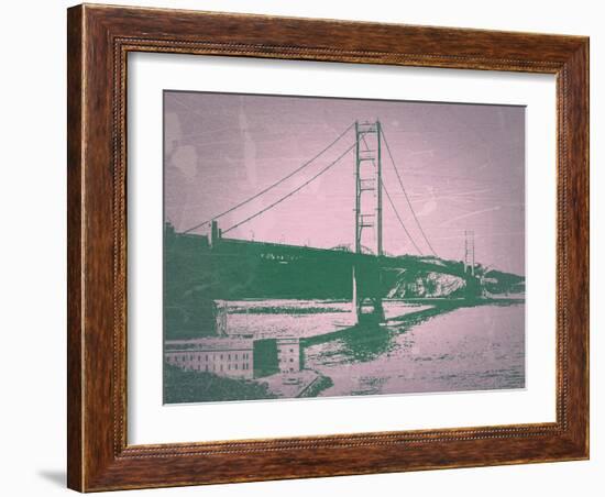 Golden Gate Bridge-NaxArt-Framed Art Print