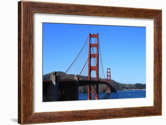 Golden Gate Bridge-David Herbert-Framed Art Print