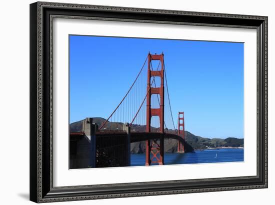 Golden Gate Bridge-David Herbert-Framed Art Print