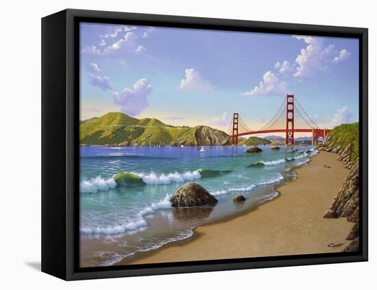 Golden Gate, CA 1940-Eduardo Camoes-Framed Premier Image Canvas