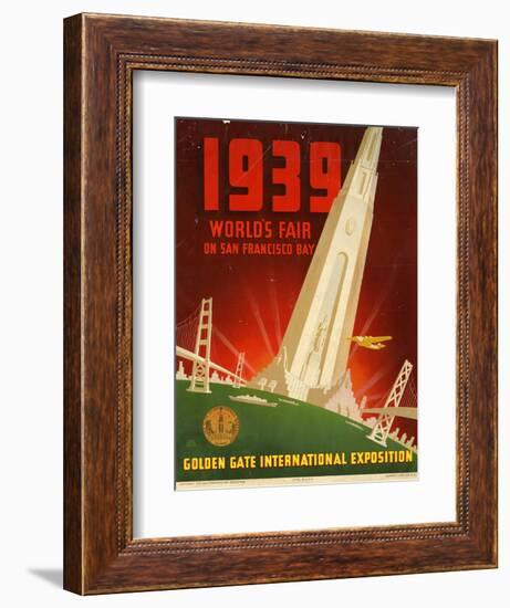 Golden Gate International Exposition, San Francisco--Framed Art Print