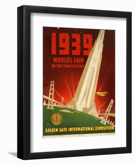 Golden Gate International Exposition, San Francisco--Framed Art Print