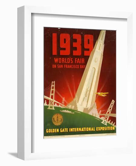 Golden Gate International Exposition, San Francisco-null-Framed Art Print