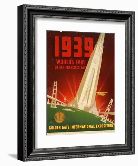 Golden Gate International Exposition, San Francisco-null-Framed Art Print