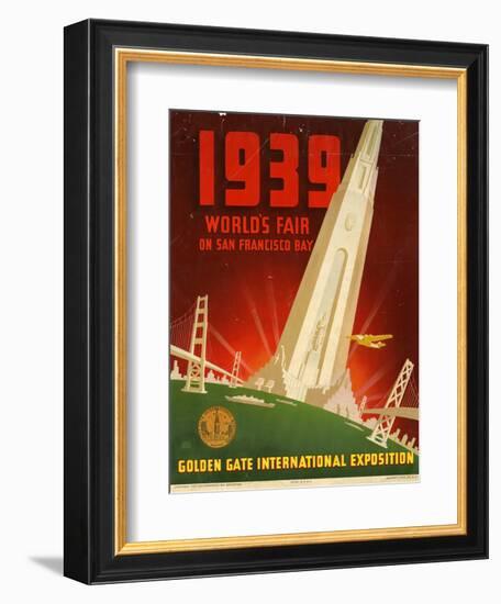 Golden Gate International Exposition, San Francisco-null-Framed Art Print