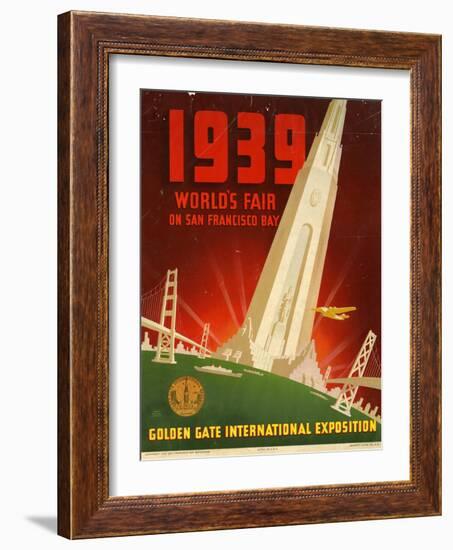 Golden Gate International Exposition, San Francisco-null-Framed Art Print