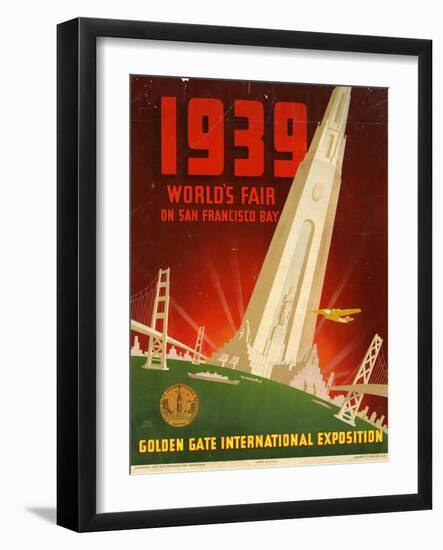 Golden Gate International Exposition, San Francisco-null-Framed Art Print