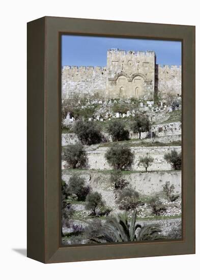 Golden Gate, Jerusalem, Israel-Vivienne Sharp-Framed Premier Image Canvas