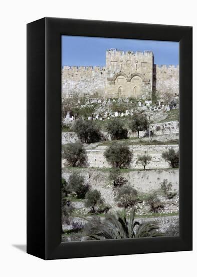 Golden Gate, Jerusalem, Israel-Vivienne Sharp-Framed Premier Image Canvas