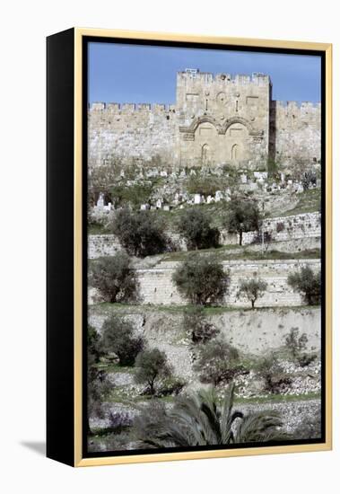 Golden Gate, Jerusalem, Israel-Vivienne Sharp-Framed Premier Image Canvas