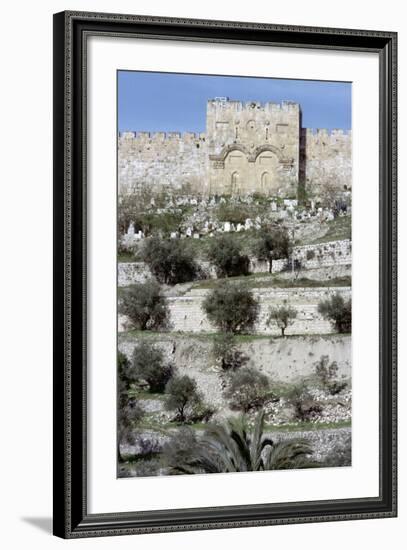 Golden Gate, Jerusalem, Israel-Vivienne Sharp-Framed Photographic Print