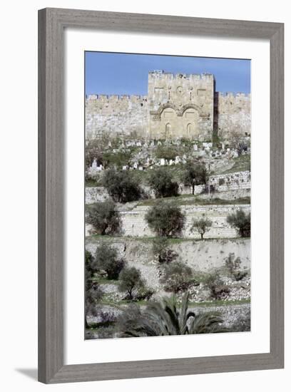 Golden Gate, Jerusalem, Israel-Vivienne Sharp-Framed Photographic Print