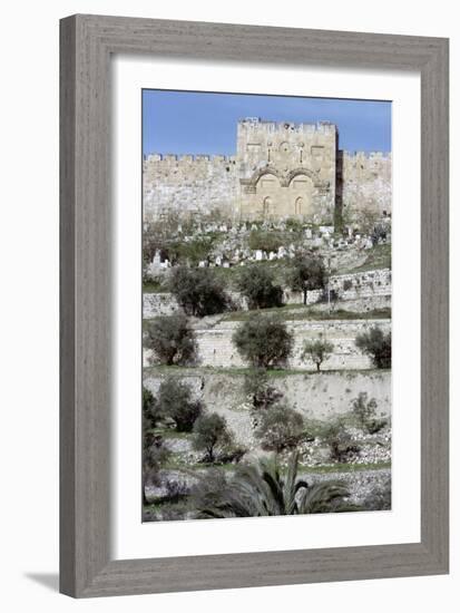 Golden Gate, Jerusalem, Israel-Vivienne Sharp-Framed Photographic Print