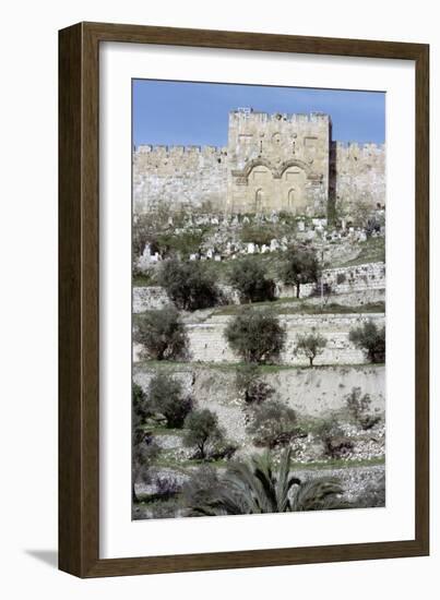 Golden Gate, Jerusalem, Israel-Vivienne Sharp-Framed Photographic Print