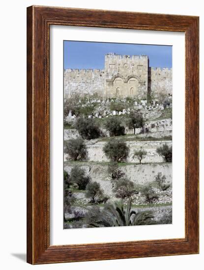 Golden Gate, Jerusalem, Israel-Vivienne Sharp-Framed Photographic Print