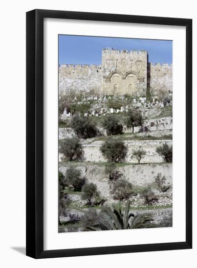 Golden Gate, Jerusalem, Israel-Vivienne Sharp-Framed Photographic Print