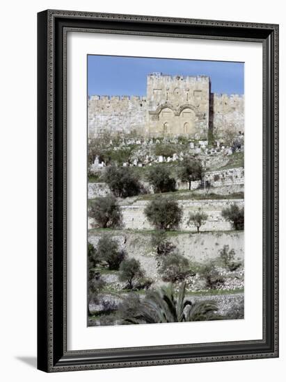 Golden Gate, Jerusalem, Israel-Vivienne Sharp-Framed Photographic Print