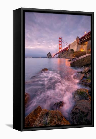 Golden Gate North Side, San Francisco Bay, Sausalito California-Vincent James-Framed Premier Image Canvas