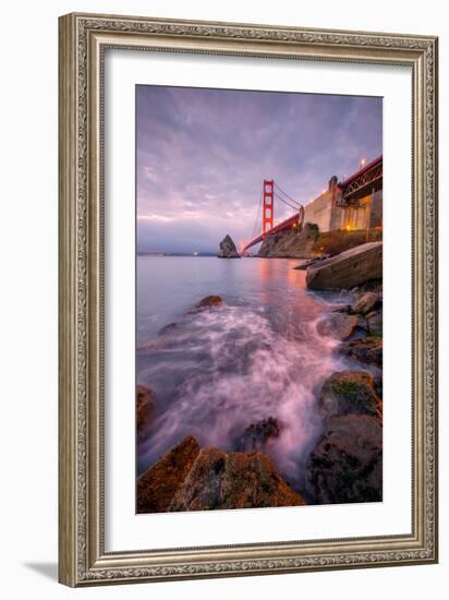Golden Gate North Side, San Francisco Bay, Sausalito California-Vincent James-Framed Photographic Print