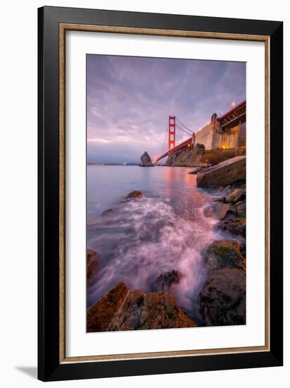 Golden Gate North Side, San Francisco Bay, Sausalito California-Vincent James-Framed Photographic Print