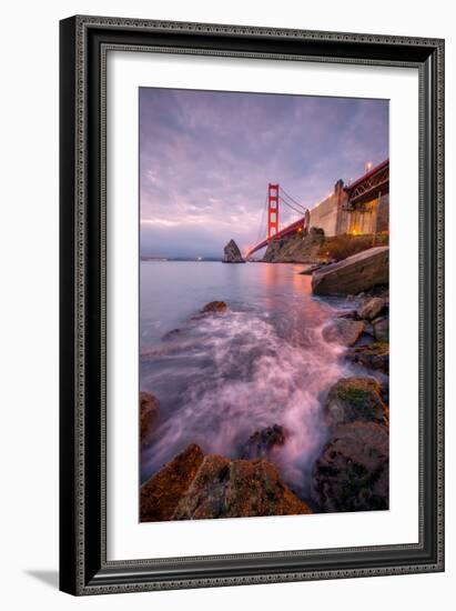 Golden Gate North Side, San Francisco Bay, Sausalito California-Vincent James-Framed Photographic Print