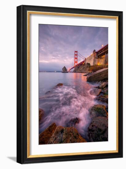 Golden Gate North Side, San Francisco Bay, Sausalito California-Vincent James-Framed Photographic Print