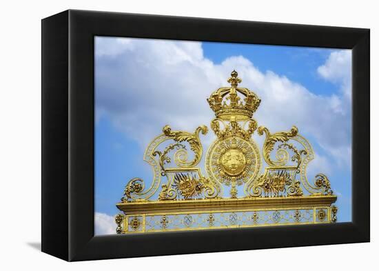 Golden Gate Of The Palace Of Versailles II-Cora Niele-Framed Premier Image Canvas