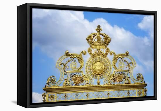 Golden Gate Of The Palace Of Versailles II-Cora Niele-Framed Premier Image Canvas