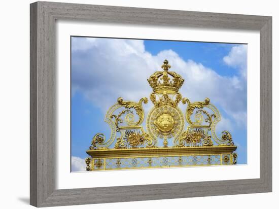 Golden Gate Of The Palace Of Versailles II-Cora Niele-Framed Giclee Print