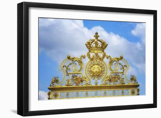 Golden Gate Of The Palace Of Versailles II-Cora Niele-Framed Giclee Print